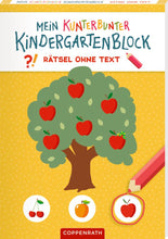Laden Sie das Bild in den Galerie-Viewer, Mein kunterbunter Kindergartenblock: Rätsel ohne Text
