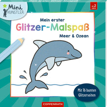 Laden Sie das Bild in den Galerie-Viewer, Mein 1. Glitzer-Malspaß - Meer &amp; Ozean