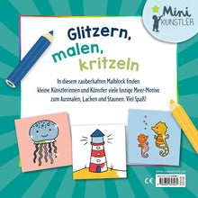 Laden Sie das Bild in den Galerie-Viewer, Mein 1. Glitzer-Malspaß - Meer &amp; Ozean
