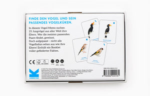 Finde das Vogelbaby Memo