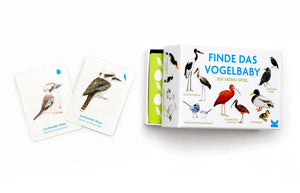 Finde das Vogelbaby Memo