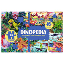 Laden Sie das Bild in den Galerie-Viewer, Dinopedia Team Puzzle 48- &amp; 132-teilig