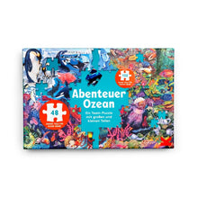 Laden Sie das Bild in den Galerie-Viewer, Abenteuer Ozean Team Puzzle 48- &amp; 132-teilig