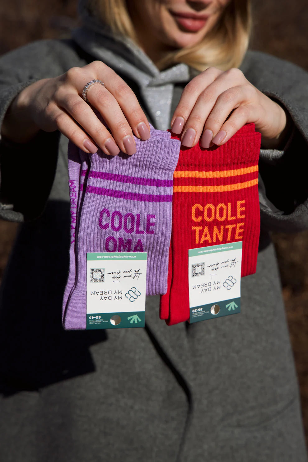 Coole Tante Socken