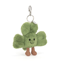Laden Sie das Bild in den Galerie-Viewer, Amuseables Siofra Shamrock Bag Charm