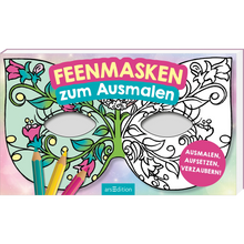 Laden Sie das Bild in den Galerie-Viewer, Feenmasken zum Ausmalen