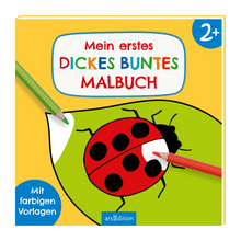 Laden Sie das Bild in den Galerie-Viewer, Mein erstes dickes buntes Malbuch ab 2