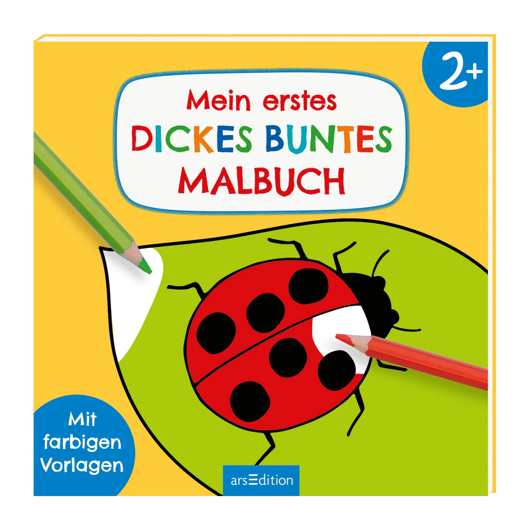 Mein erstes dickes buntes Malbuch ab 2