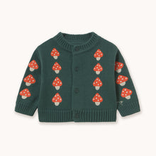 Laden Sie das Bild in den Galerie-Viewer, Mini Mushroom Baby Strickjacke