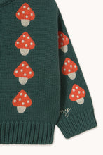 Laden Sie das Bild in den Galerie-Viewer, Mini Mushroom Baby Strickjacke