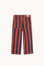 Laden Sie das Bild in den Galerie-Viewer, Red Stripes Straight Denim Hose