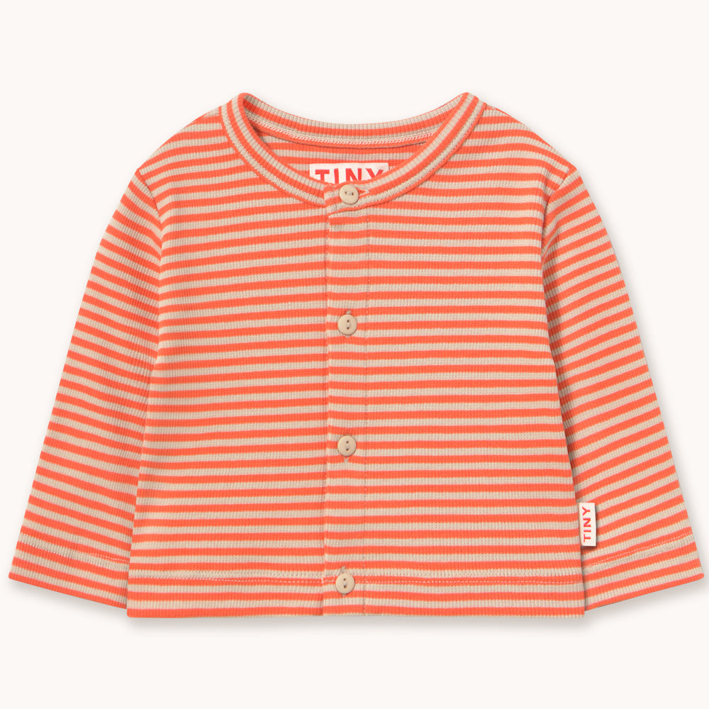 Stripes Rib Baby Jacke