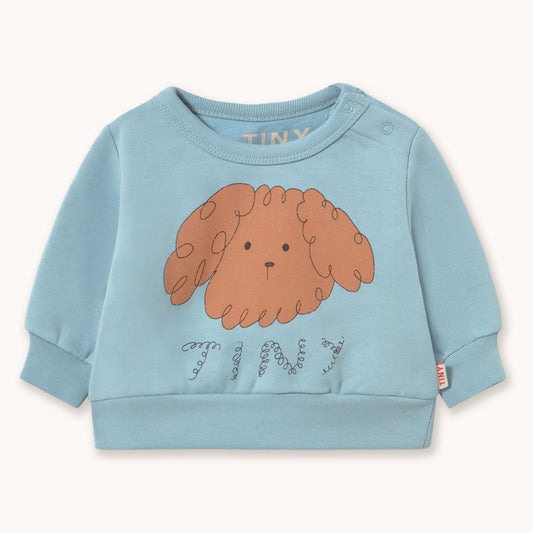 Curly Dog Graphic Baby Sweatshirt
