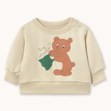 Laden Sie das Bild in den Galerie-Viewer, Bear Graphic Baby Sweatshirt
