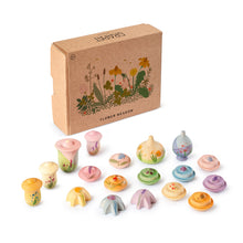 Laden Sie das Bild in den Galerie-Viewer, Holzspielset Blumenwiese