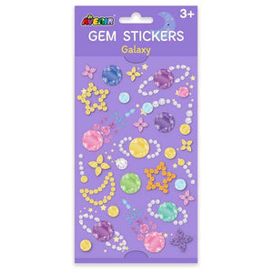 Glitzersteine Sticker Galaxy