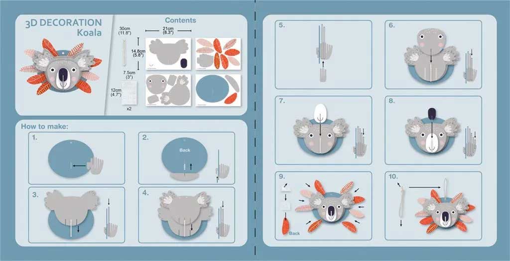 3D Anhänger Koala