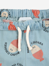 Laden Sie das Bild in den Galerie-Viewer, Baby Morning Egg all over denim Shorts