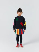 Laden Sie das Bild in den Galerie-Viewer, Jacquard Turtle Neck Jumper Navy