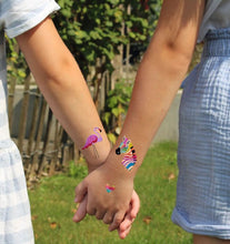 Laden Sie das Bild in den Galerie-Viewer, Lovely Planet Bunte Metallic-Tattoos