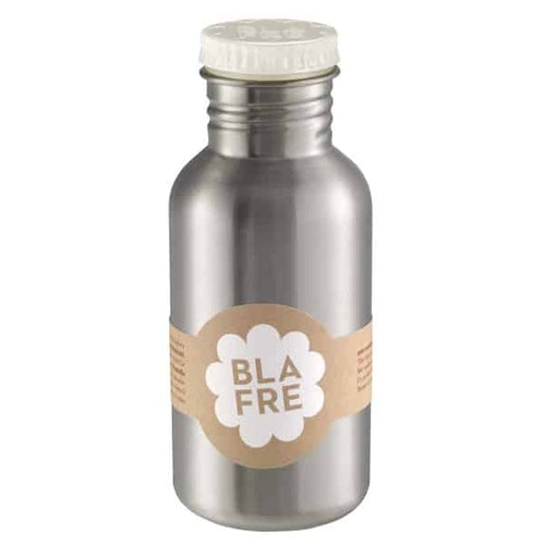Edelstahl Trinkflasche 500 ml weiß