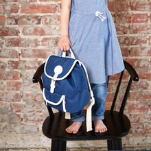 Laden Sie das Bild in den Galerie-Viewer, Kinderrucksack 1-4 Jahre navy