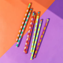 Laden Sie das Bild in den Galerie-Viewer, Bleistift Stripes mint/gelb