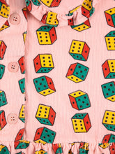 Laden Sie das Bild in den Galerie-Viewer, Dices all over Cord Kleid