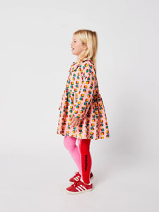 Dices all over Cord Kleid