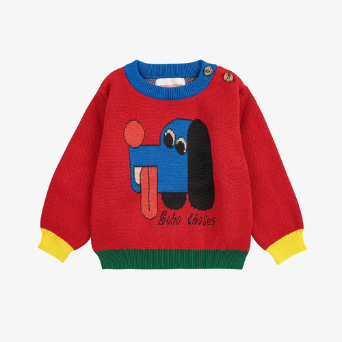 Baby Doggy Mate Jacquardpullover