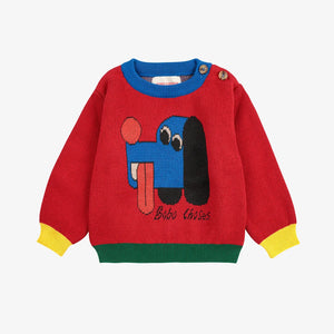 Baby Doggy Mate Jacquardpullover