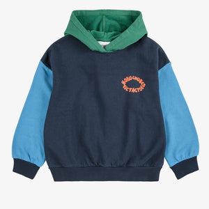 Tic Tac Toe color block Hoodie