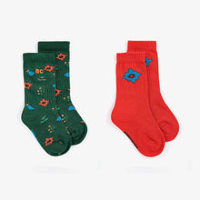 Laden Sie das Bild in den Galerie-Viewer, Blossom all over Baby Socken Set