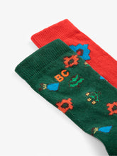 Laden Sie das Bild in den Galerie-Viewer, Blossom all over Baby Socken Set