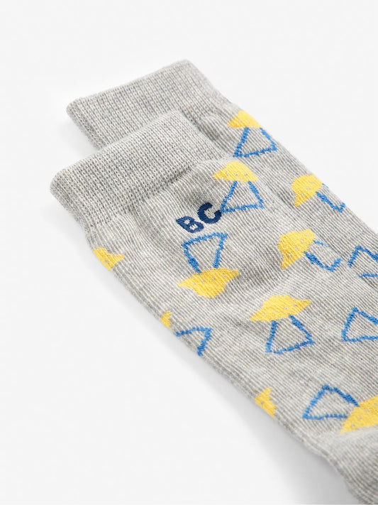 Pixel Abduction all over Baby Socken