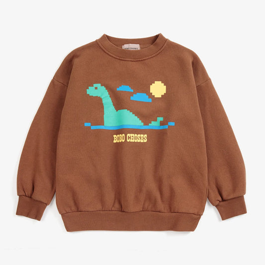 Lake Monster brown Sweatshirt