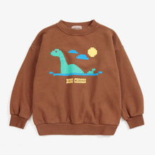 Laden Sie das Bild in den Galerie-Viewer, Lake Monster brown Sweatshirt