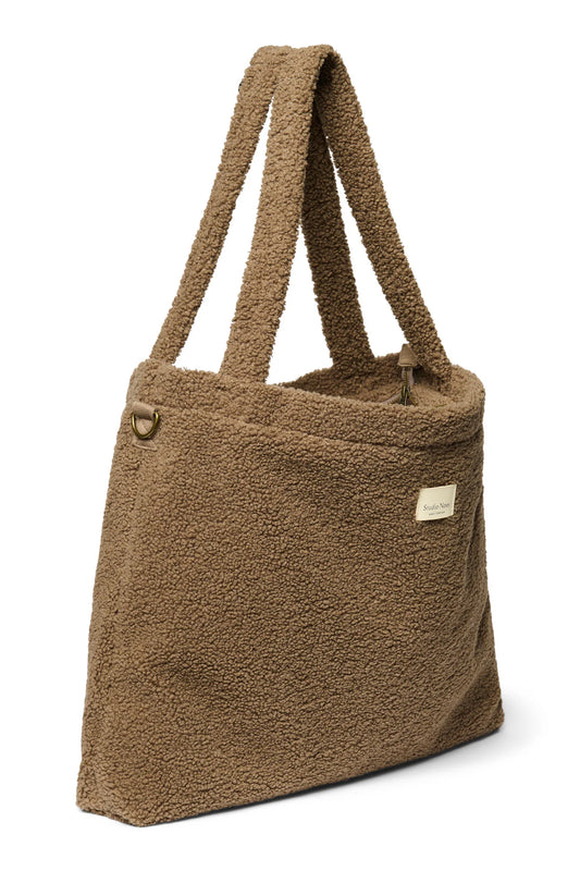 Brown Teddy Wickeltasche