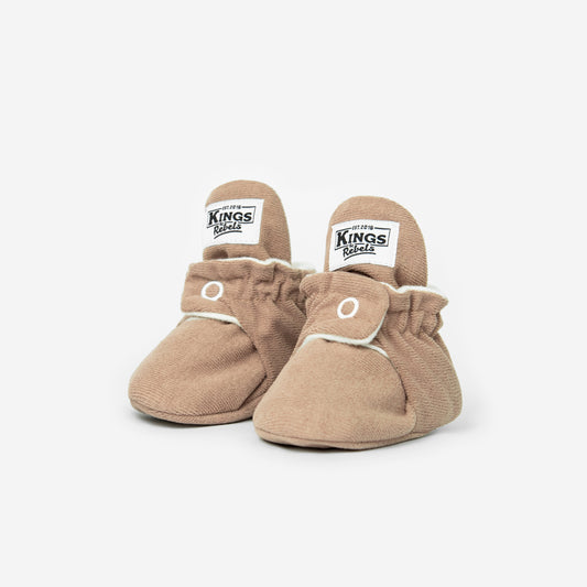 Booties Gamuza Classic Café