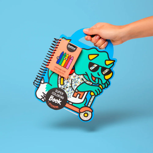 Super Mal- & Stickerbuch Dino