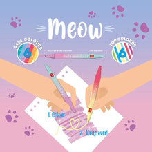Laden Sie das Bild in den Galerie-Viewer, Doppelseitige Filzstifte Meow