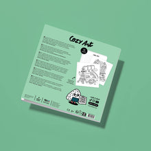 Laden Sie das Bild in den Galerie-Viewer, Ausmalbuch Cozy Art &quot;Paris&quot;