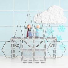 Laden Sie das Bild in den Galerie-Viewer, Magnetische Bausteine Clear Starter Pack 34 Teile