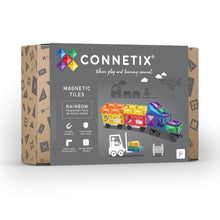 Laden Sie das Bild in den Galerie-Viewer, Magnetische Bausteine Rainbow Transport Pack 50 Teile