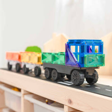 Laden Sie das Bild in den Galerie-Viewer, Magnetische Bausteine Rainbow Transport Pack 50 Teile