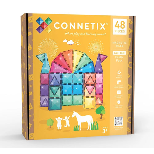 Magnetische Bausteine Glitter Castle Pack 48 Teile