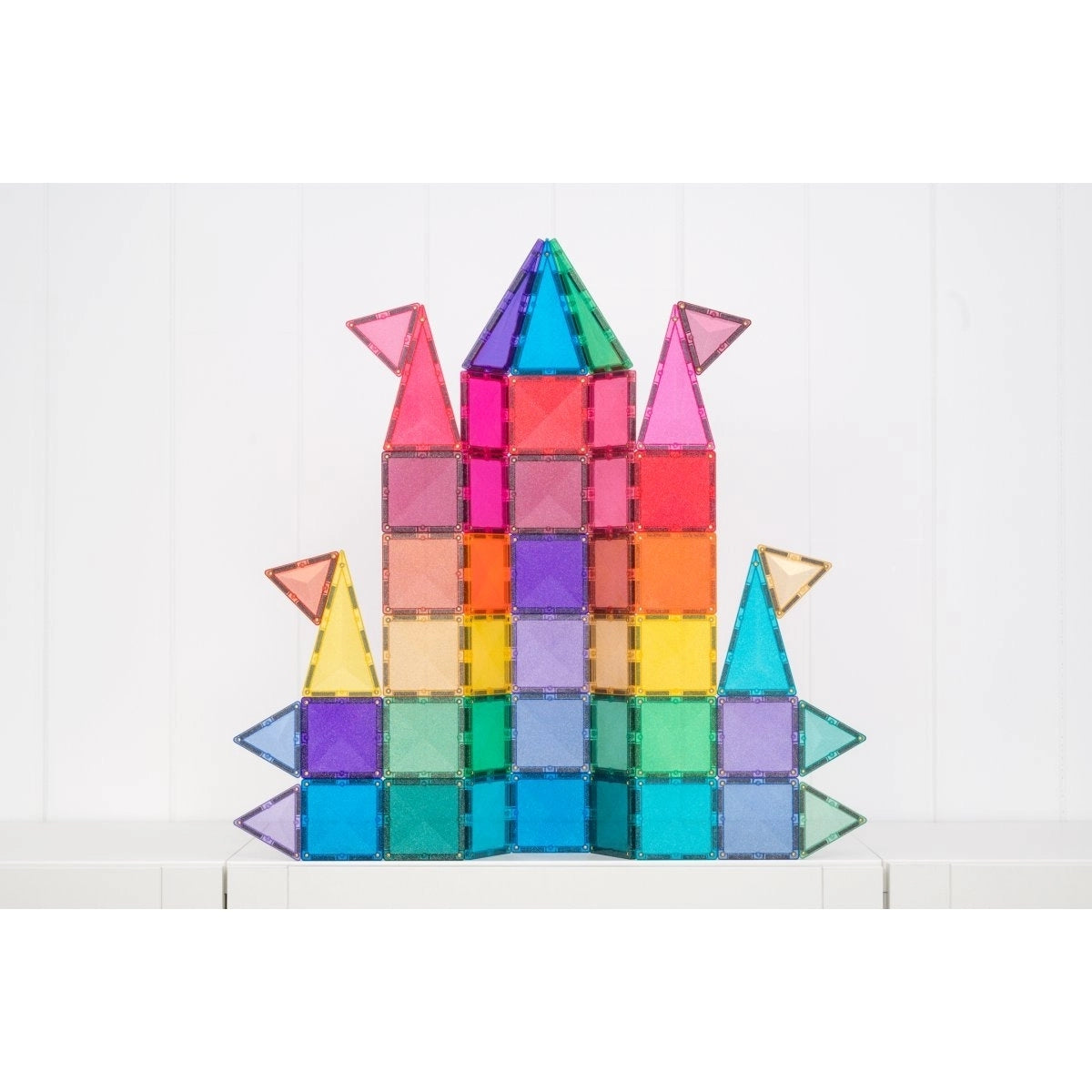 Magnetische Bausteine Glitter Castle Pack 48 Teile