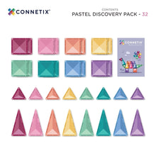 Laden Sie das Bild in den Galerie-Viewer, Magnetbausteine Pastel Discovery Pack 32 Teile