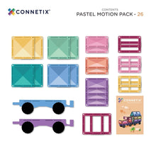 Laden Sie das Bild in den Galerie-Viewer, Magnetbausteine Pastel Motion Pack 26 Teile