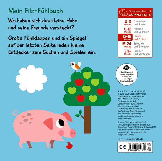 Kuckuck, kleines Huhn! ab 1J.